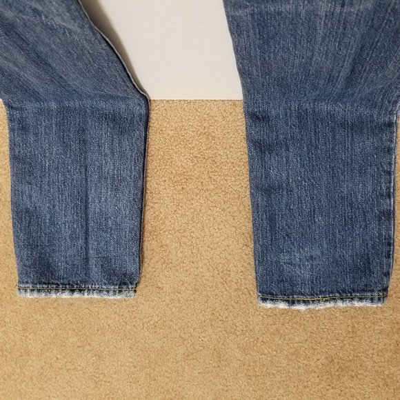 Abercrombie & Fitch jeans 2L Long Tall Erin straight skinny distressed low rise - Picture 13 of 16
